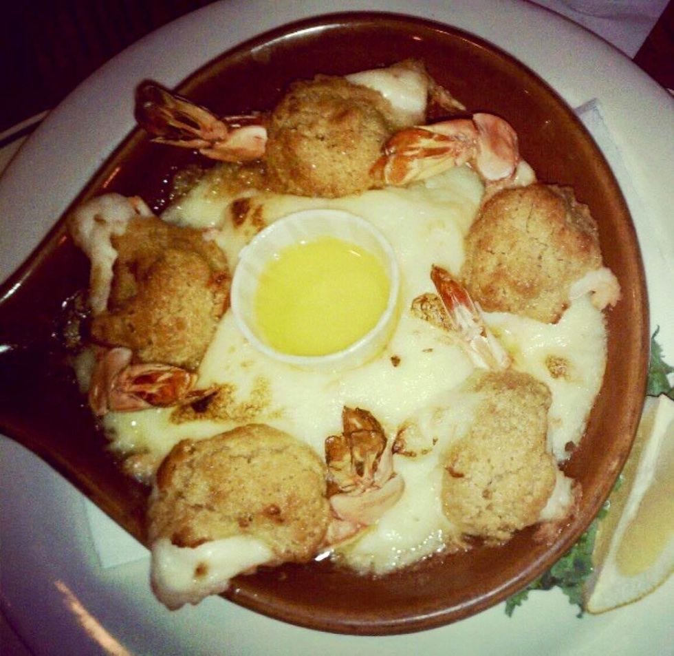 Some Baked Stuffed Shrimp For Your Feast Of Seven Fishes, Or For Whenever