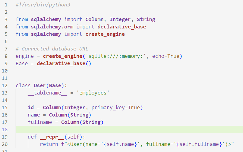 Python - Object-relational mapping - by Shaza Ali