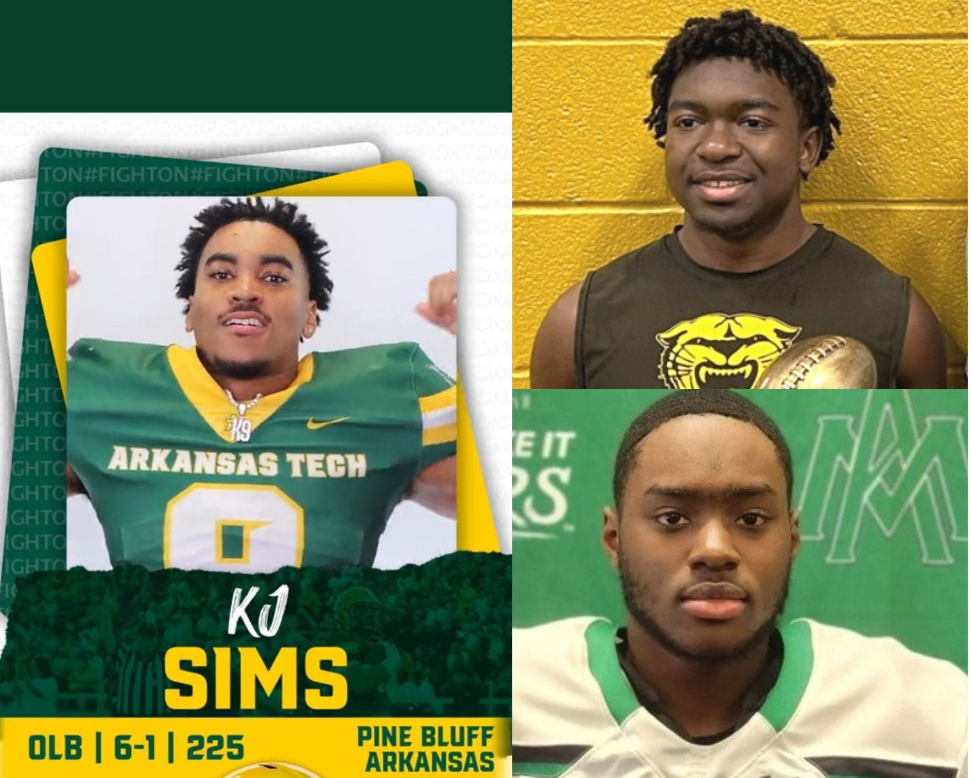 Three Watson Chapel Wildcats Celebrate LettersofIntent