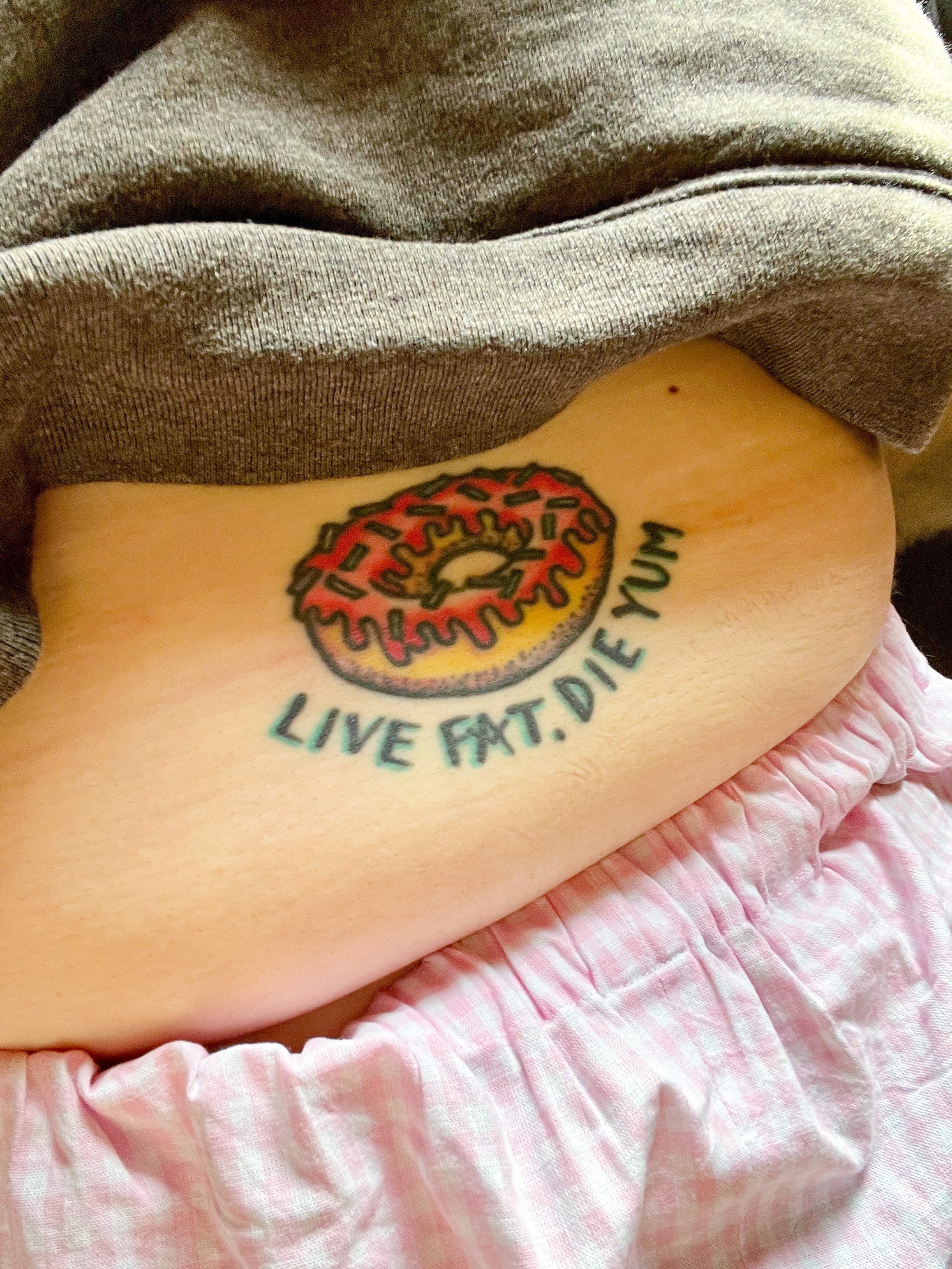 Tell me about your food tattoos Vittles