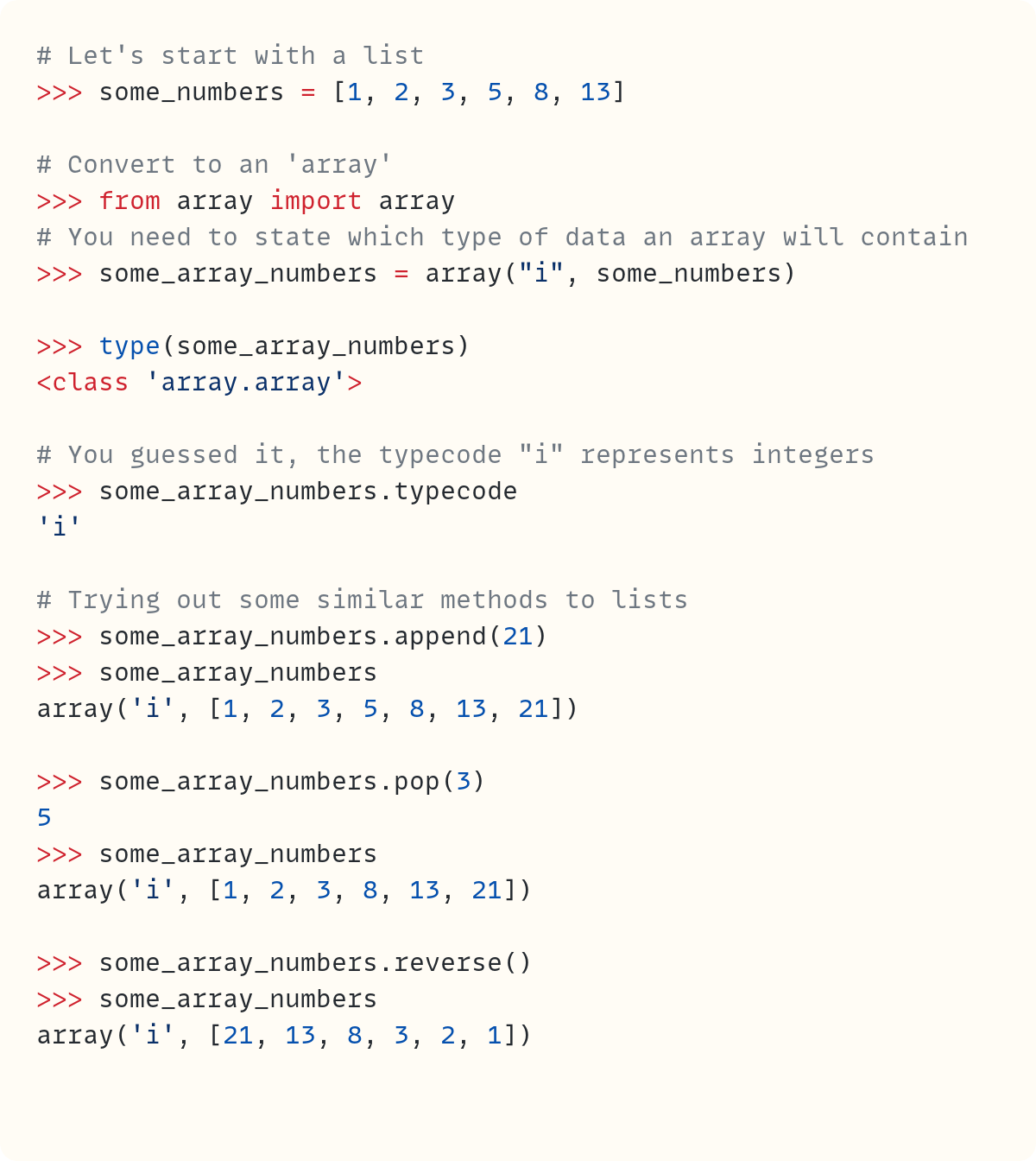 Why Can't I Just Use A List? • Understanding NumPy's `ndarray` (A NumPy ...