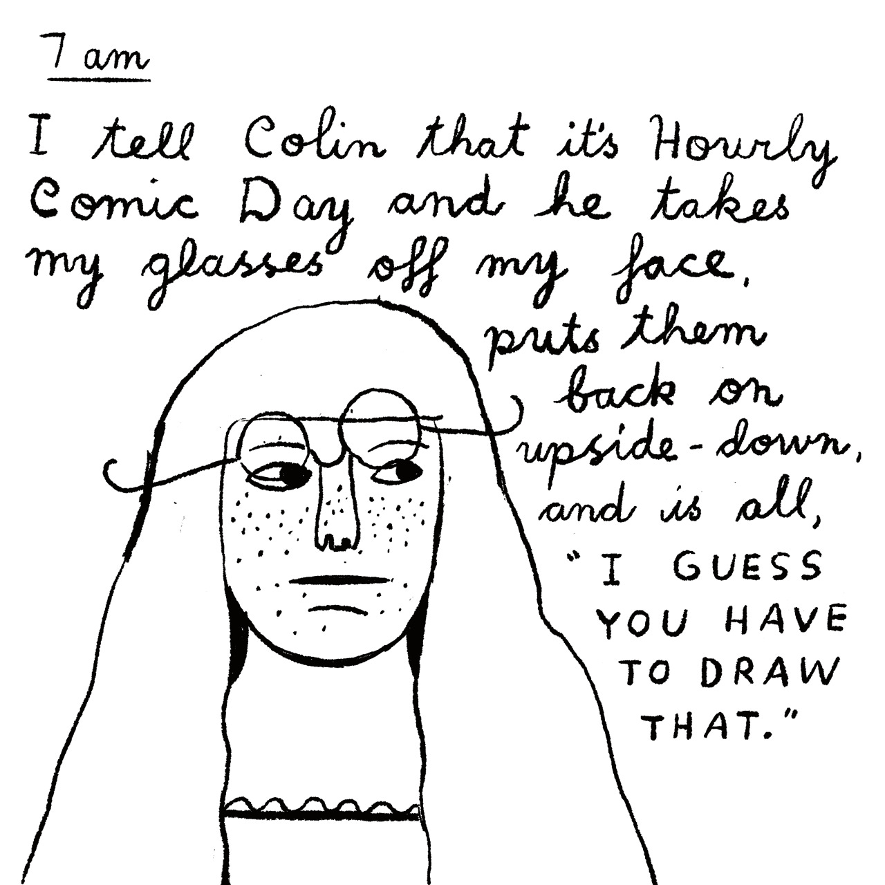 Hourly Comic Day by Carson Ellis Slowpoke