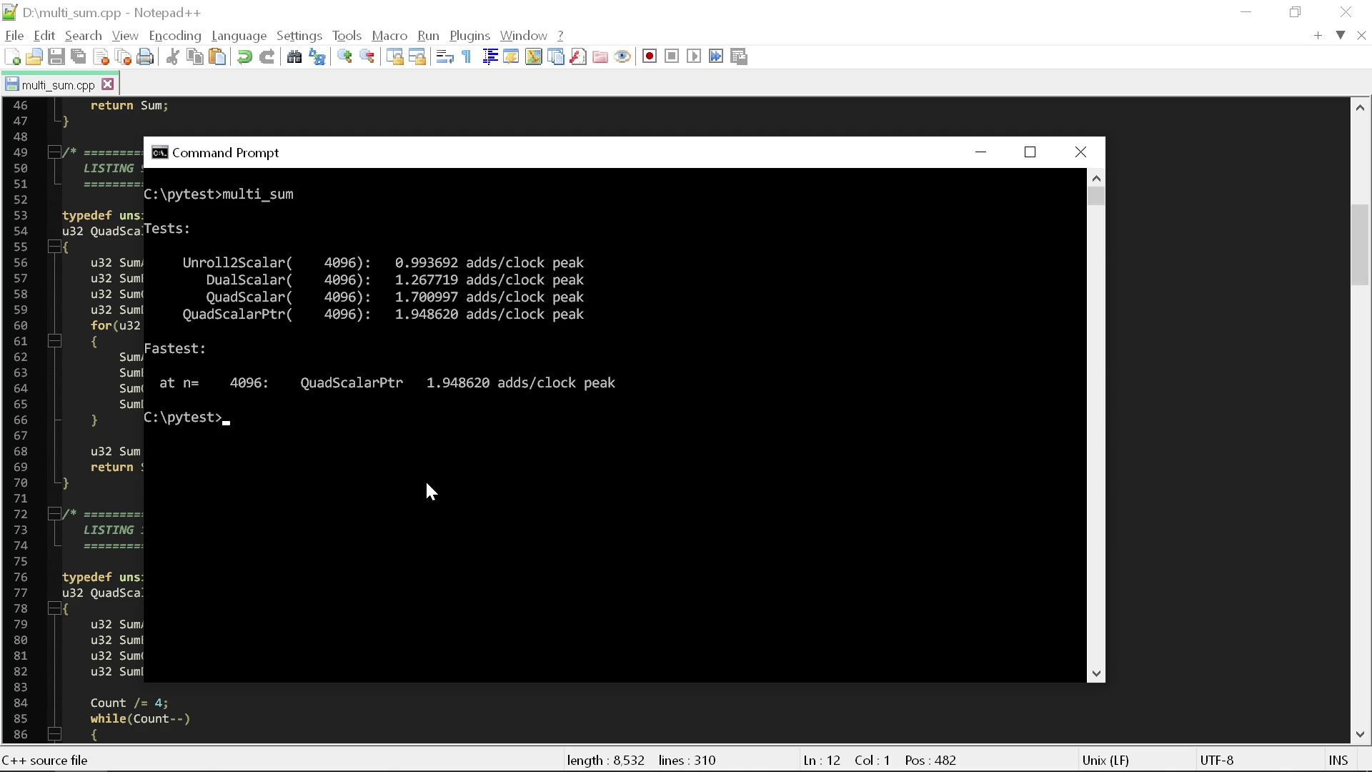 Instructions Per Clock by Casey Muratori