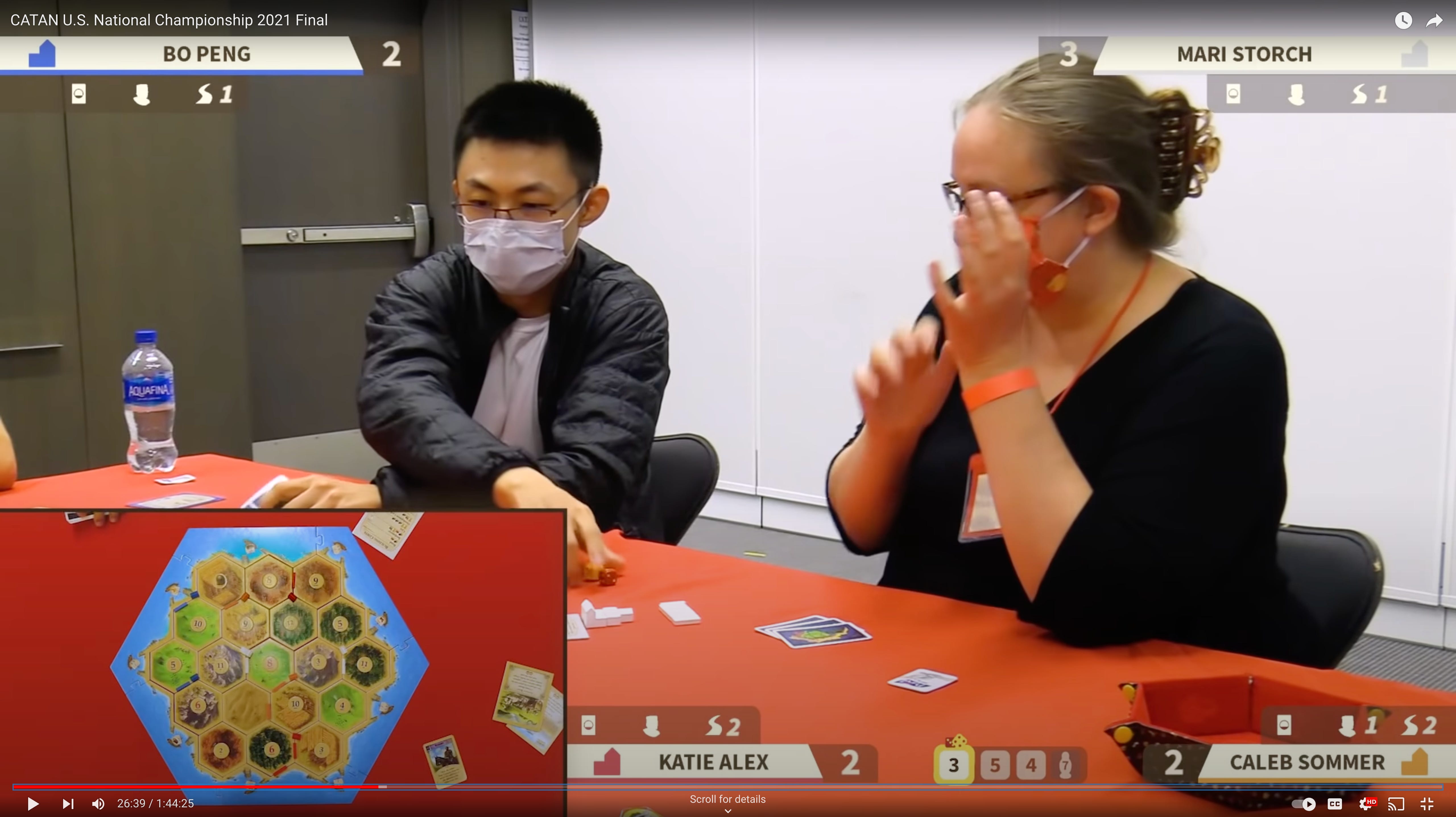 Catan 101 Was it luck or skill? by Bo Peng