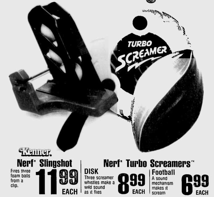 Nerf screamer football on sale