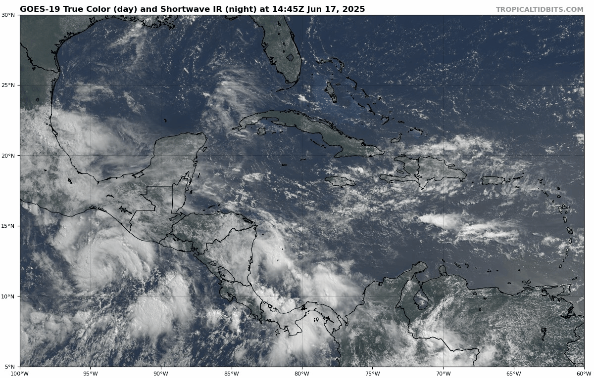 Pacific Theater: The Hurricane Watch for June 17th