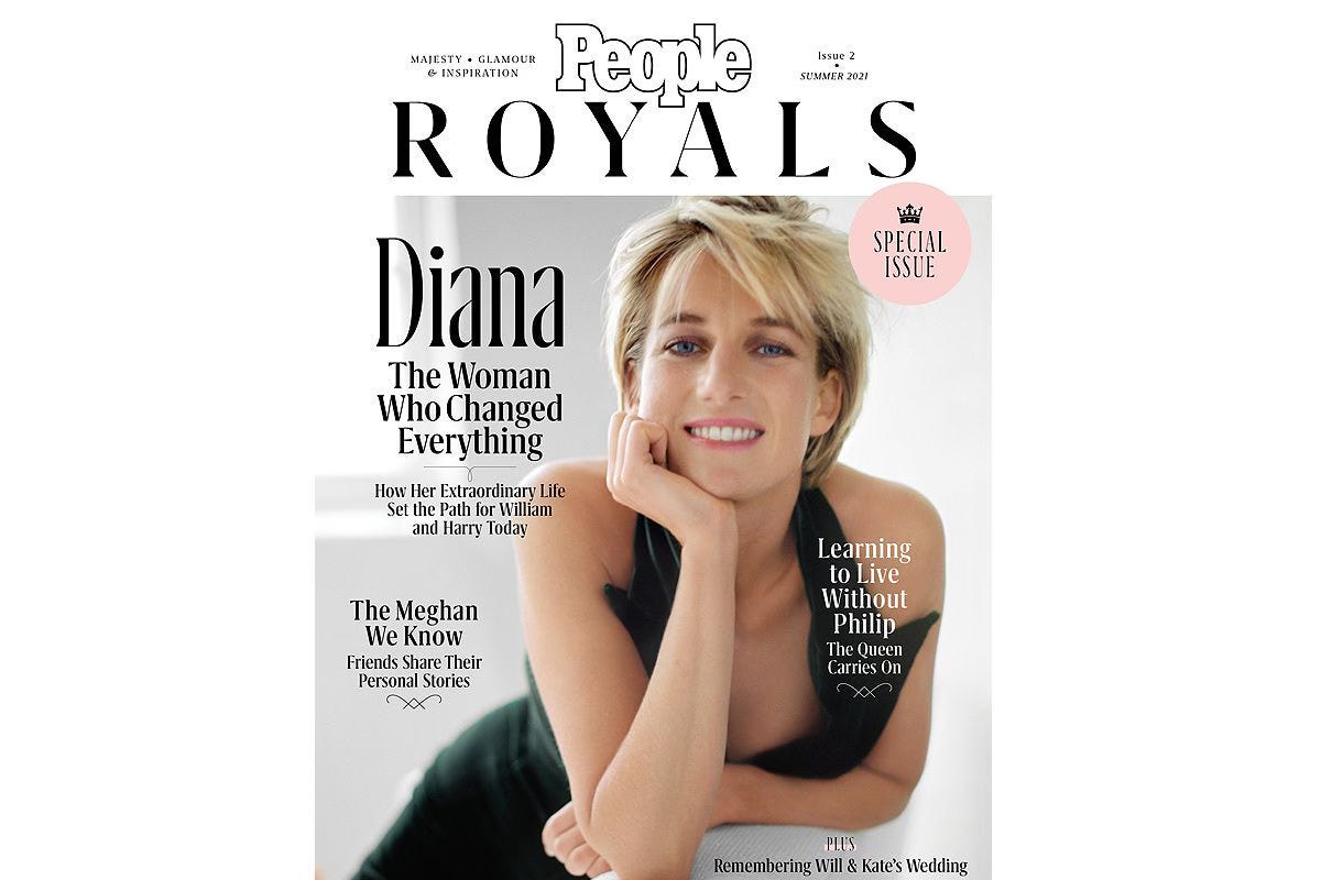 The story behind this Princess Diana HELLO! magazine cover