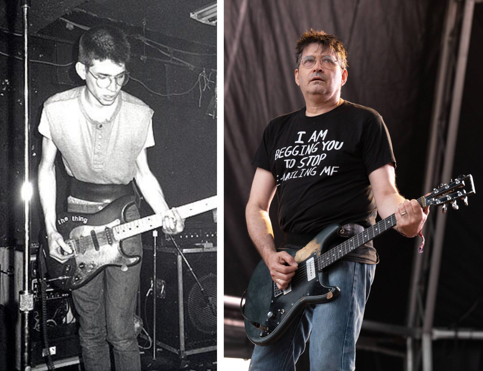 Steve albini shop guitar strap