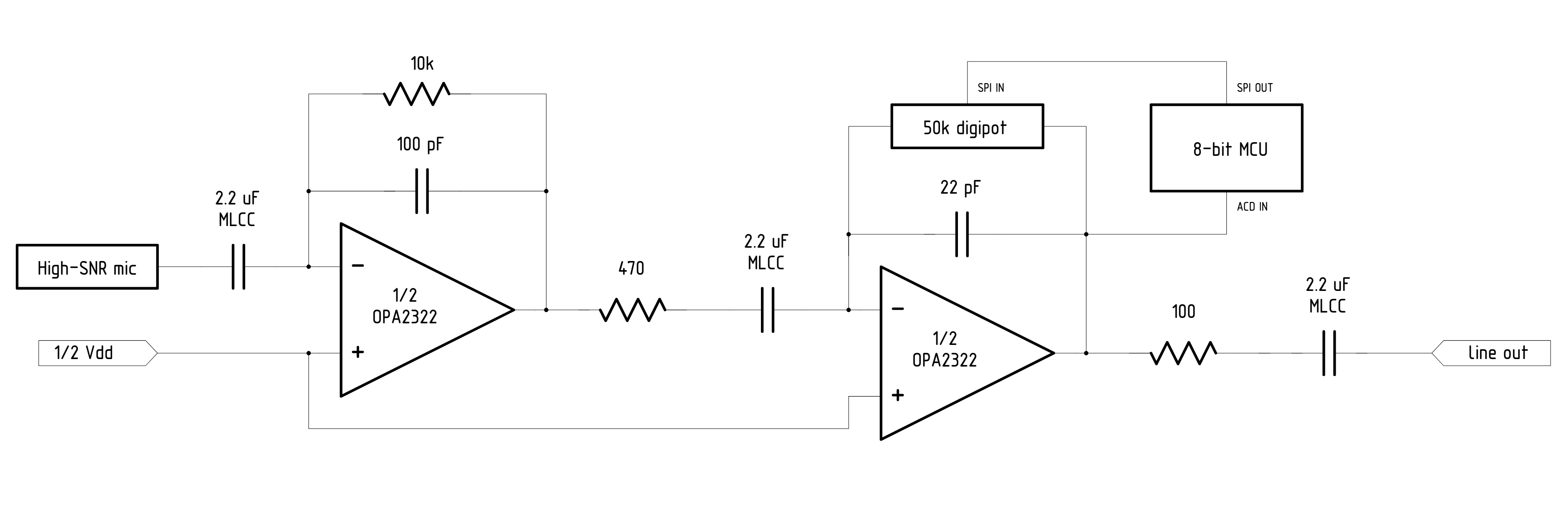 Building a decent microphone amplifier lcamtuf’s thing