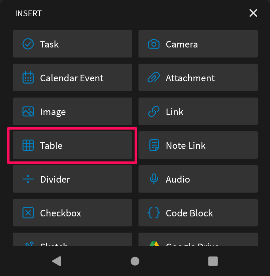 Evernote Tables. Everything you need to know + improvements I'd like to see