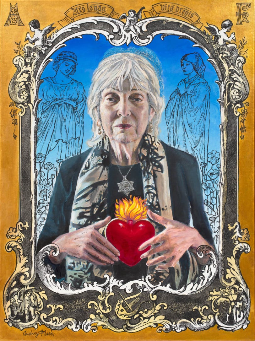 In Memoriam: Audrey Flack - by Laura Heyrman