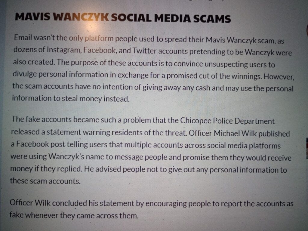 Unmasking the Bluesky Scammer: A Conversation with A Fake Mavis Wanczyk