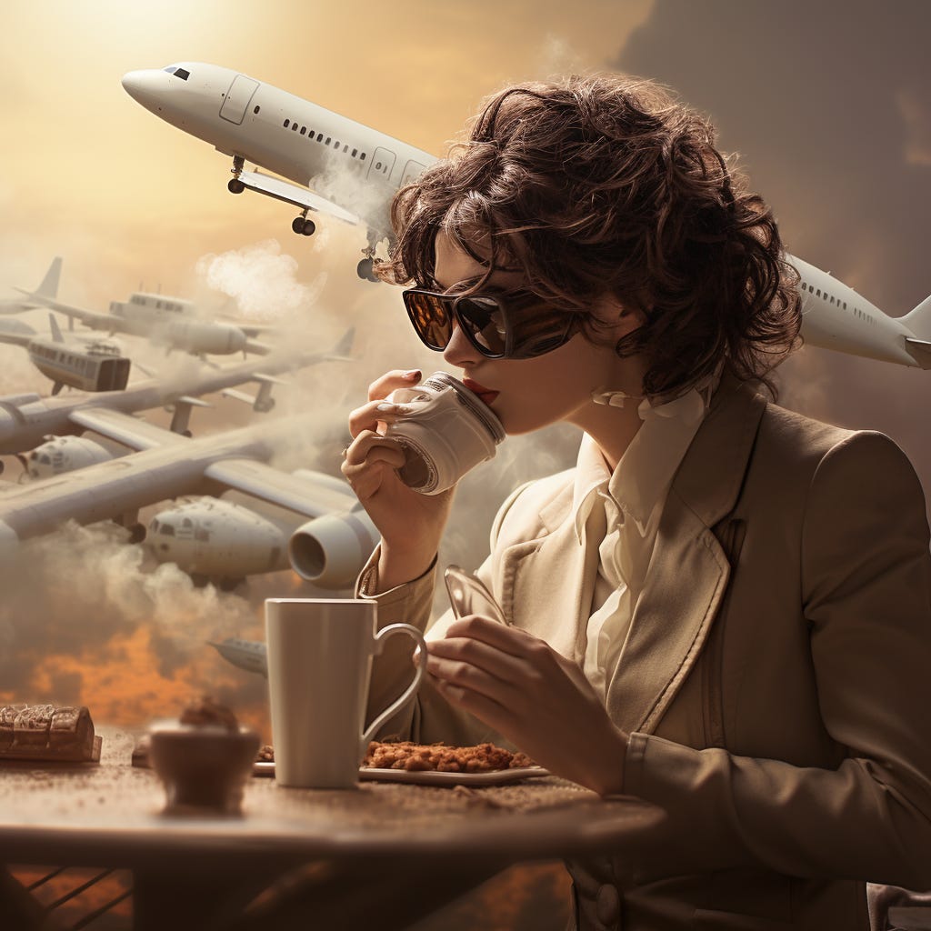 Wait, should I not be drinking airline coffee?