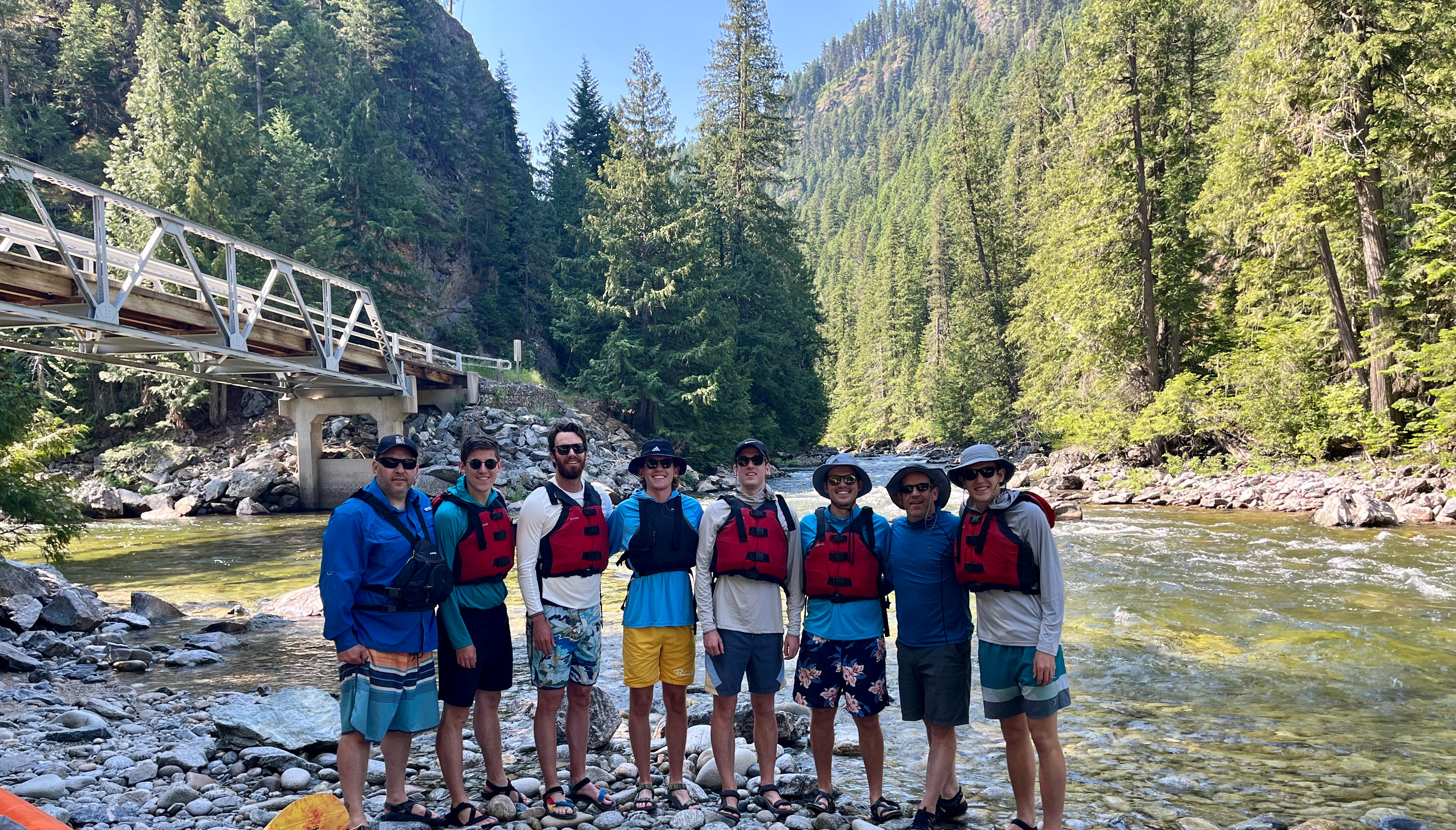 River store rafting shorts