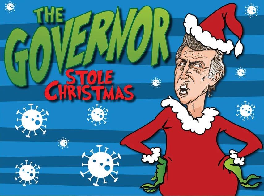 The Governor Who Stole Christmas by Mark McDonald, M.D.