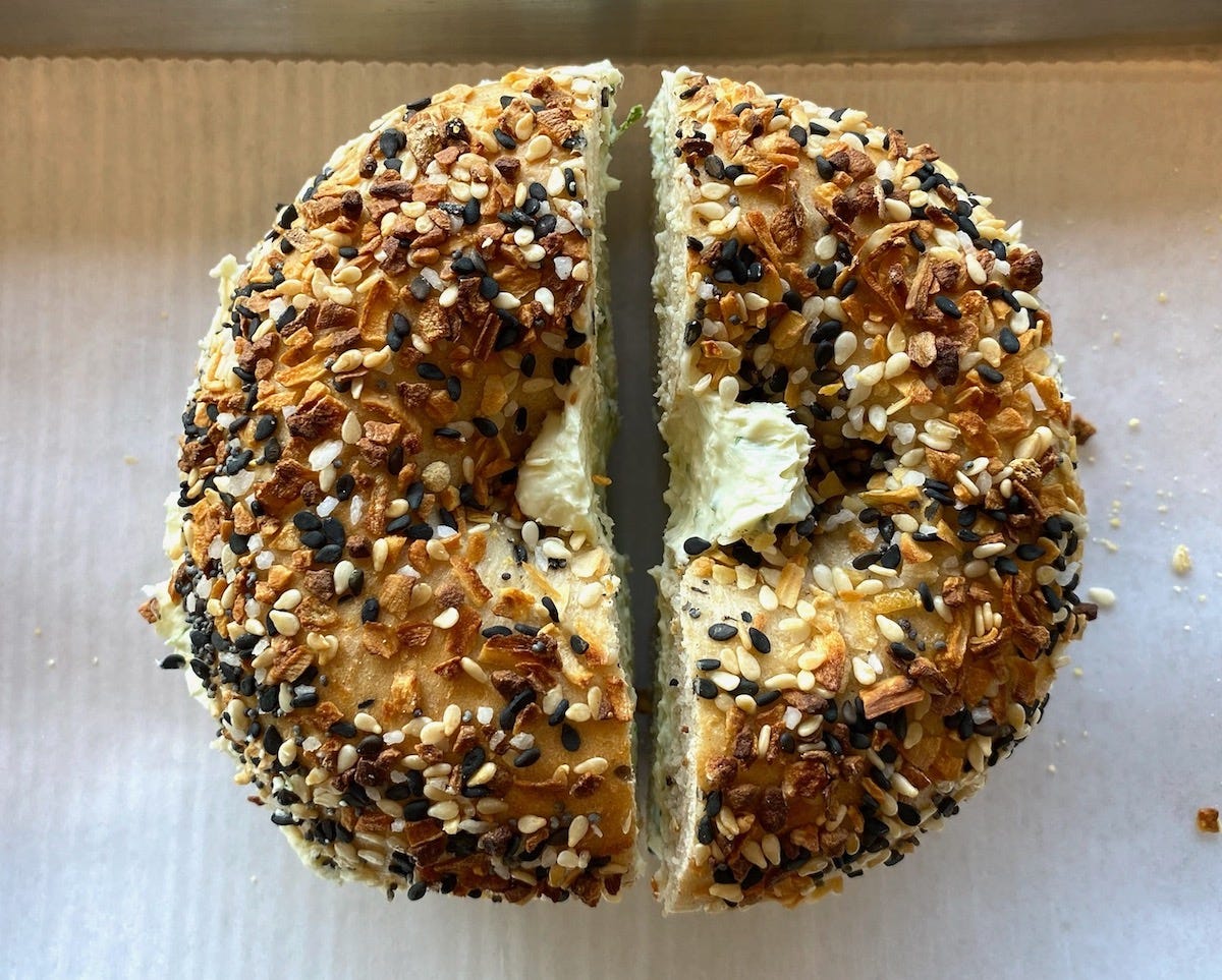 Can I get a good Bellingham bagel at... Otherside Bagel Co.