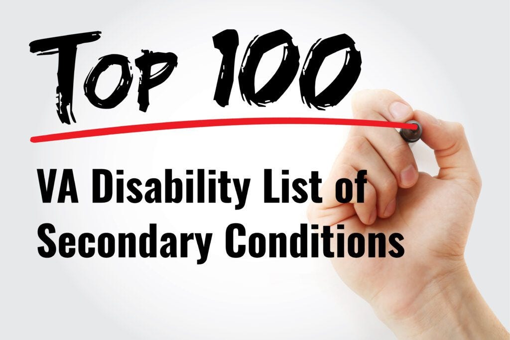 Va disability flat feet secondary sale