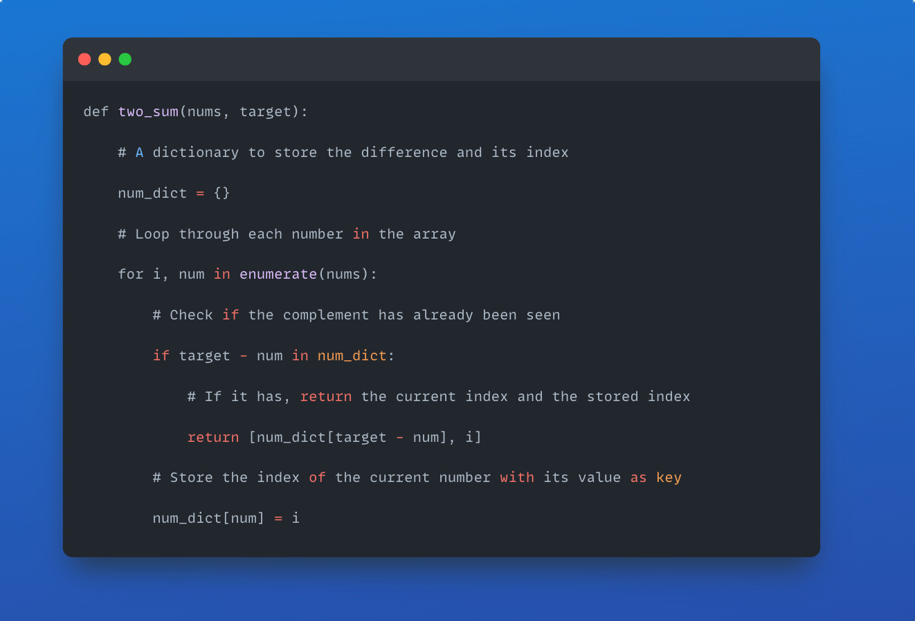 Solving Two-Sum - by Will - Rusting