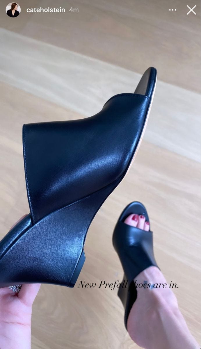 Posting sales heel wedges