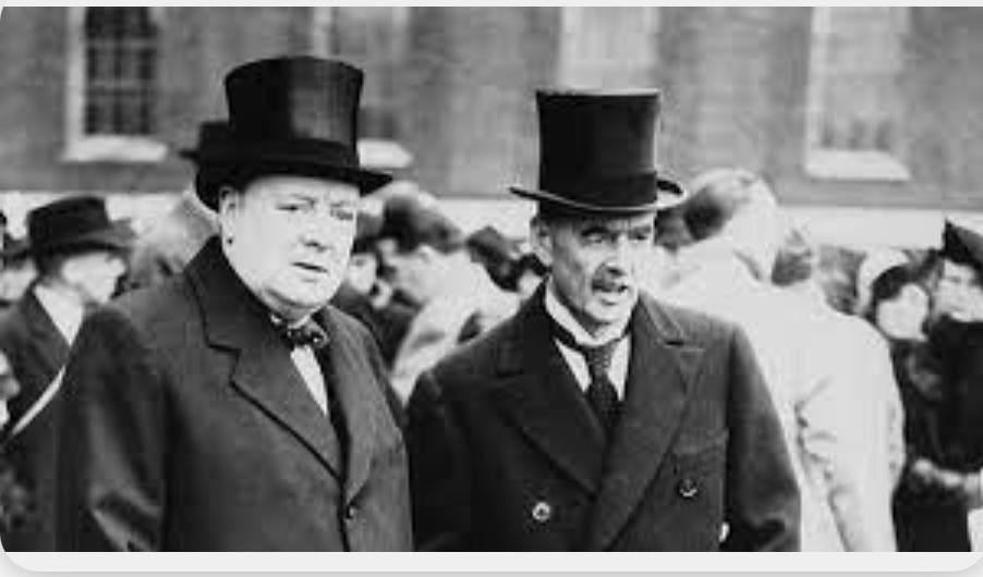 Churchill's Eulogy for Chamberlain The Legacy Test