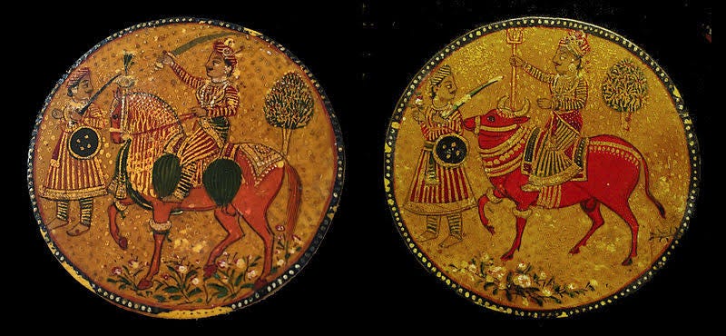 Hindu Deities on Persian Playing Cards: The Story of Ganjifa