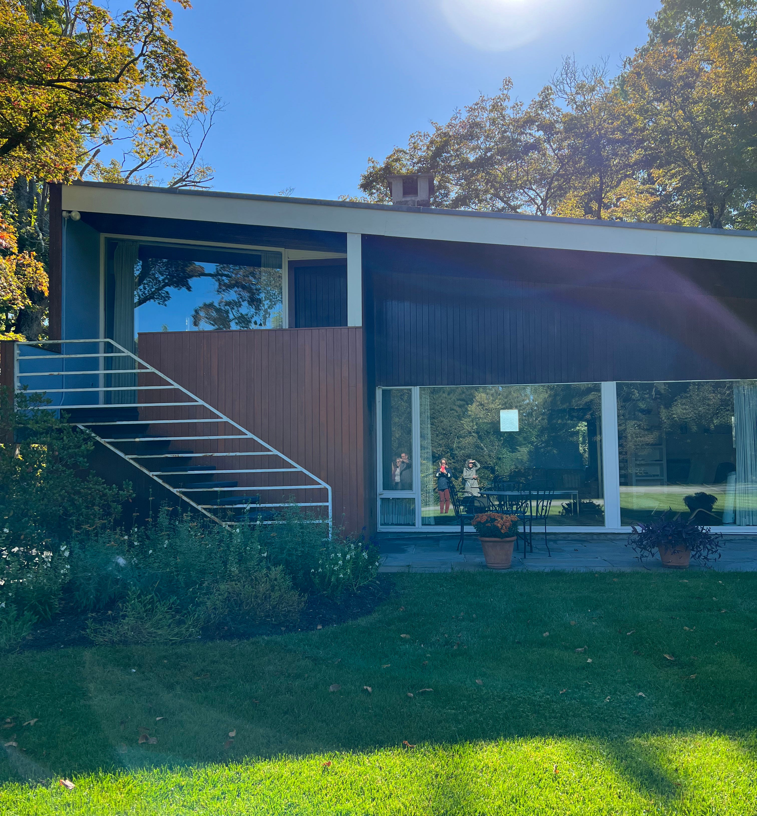 Touring the Marcel Breuer House at the Rockefeller Estate