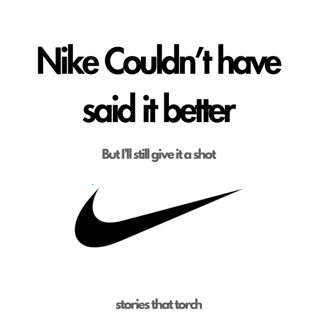 You can do it nike discount