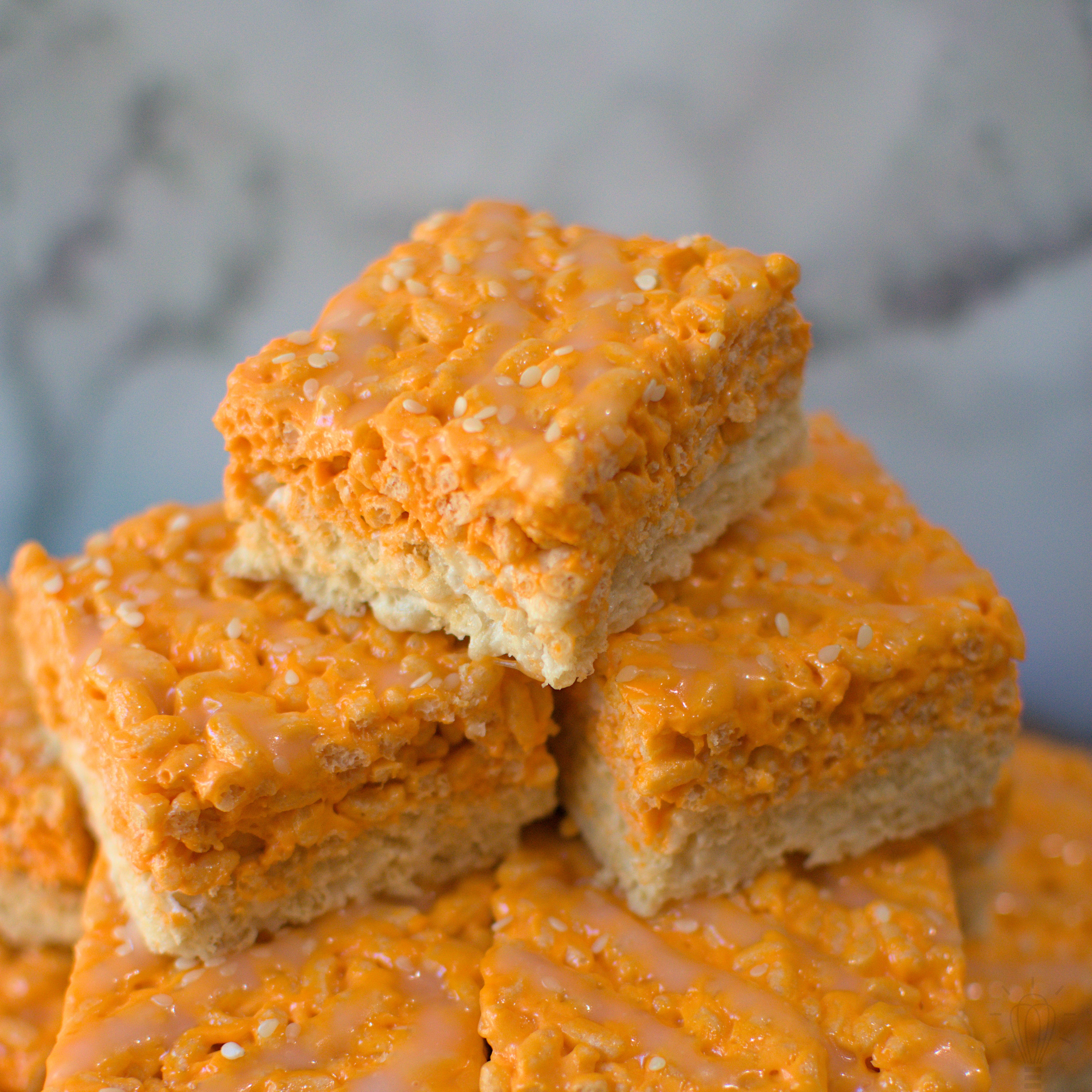 Thai Mango Sticky Rice Treats (Vegan, GF)