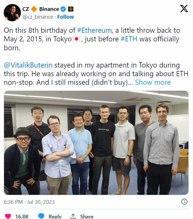 Ethereum’s 8th Birthday: Celebrating an Era of Innovation and Success