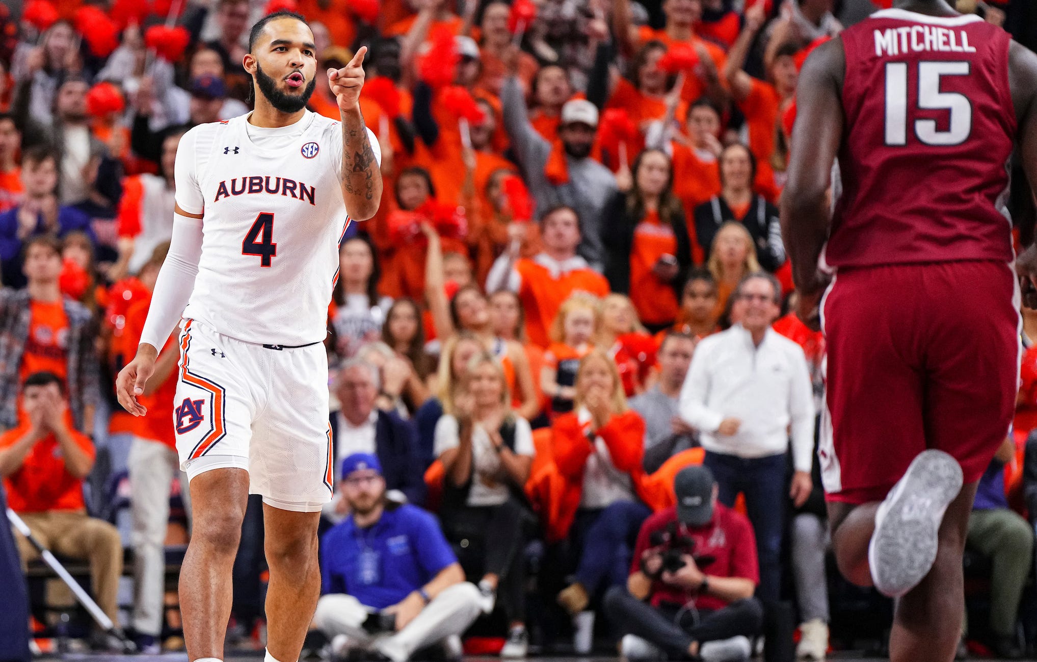 AUBURN BASKETBALL FALLS TO ARKANSAS AND DROPS ITS FOURTH STRAIGHT visual data 4