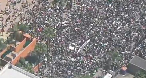 Los Angeles Roars Back At Trump With Massive No Kings Protest