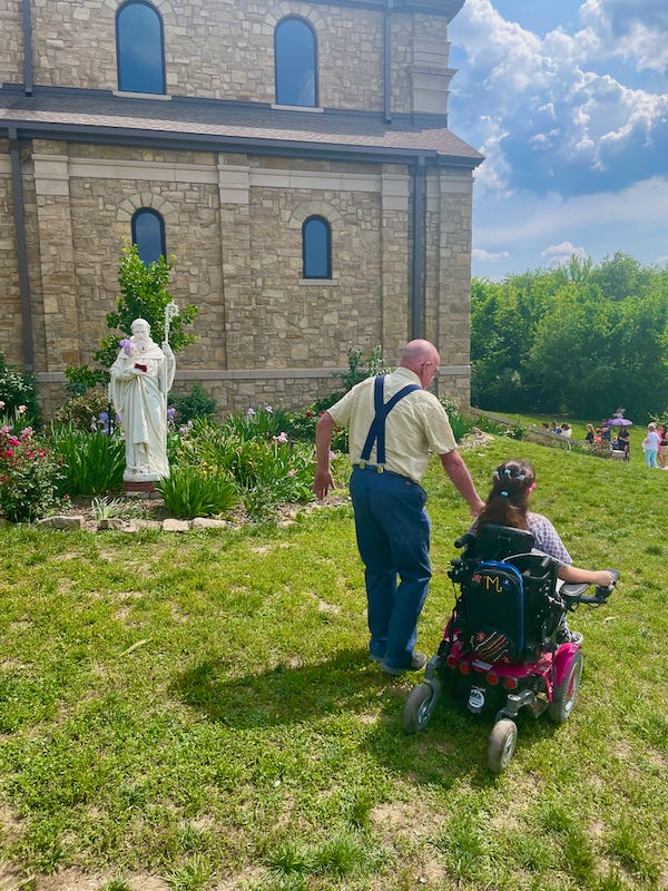 'I want to see for myself' Thousands look for miracle at Gower Abbey