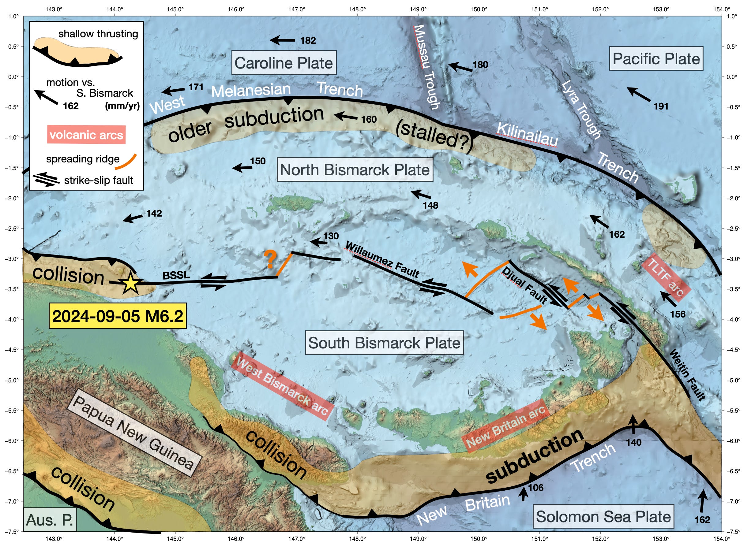M6.2 earthquake shakes Papua New Guinea