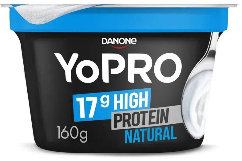 Iogurte proteico sem lactose. - by Sarita Fontana