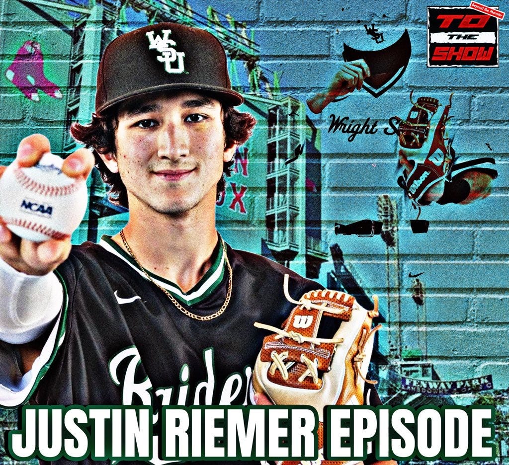 To the Show We Go Podcast: Red Sox minor league infielder Justin Riemer