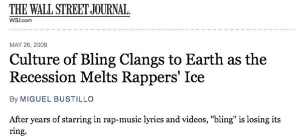 Notable Banking Pamphlet Composes Important Headline