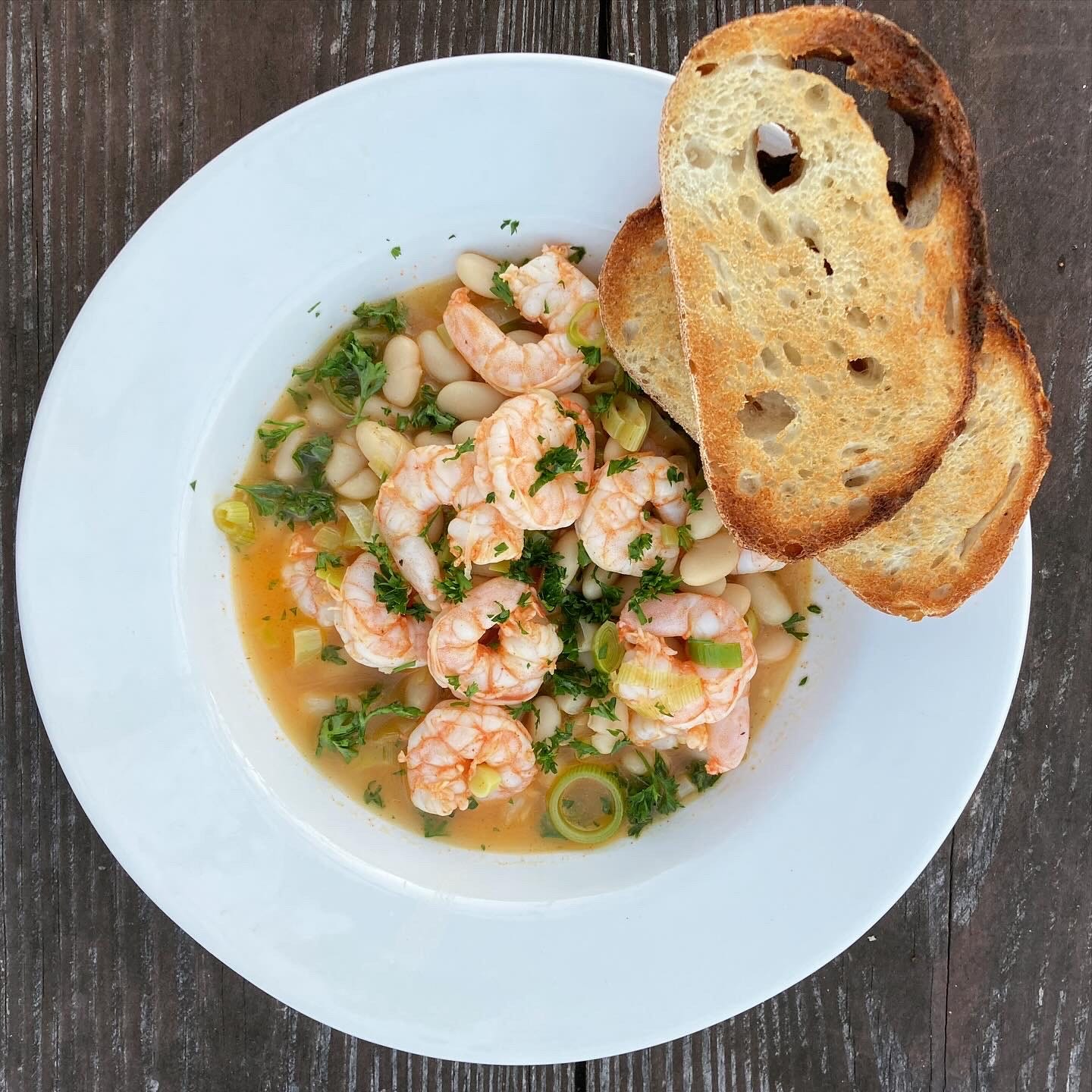 Lemony Shrimp & Bean Stew by Christy Ragsdale