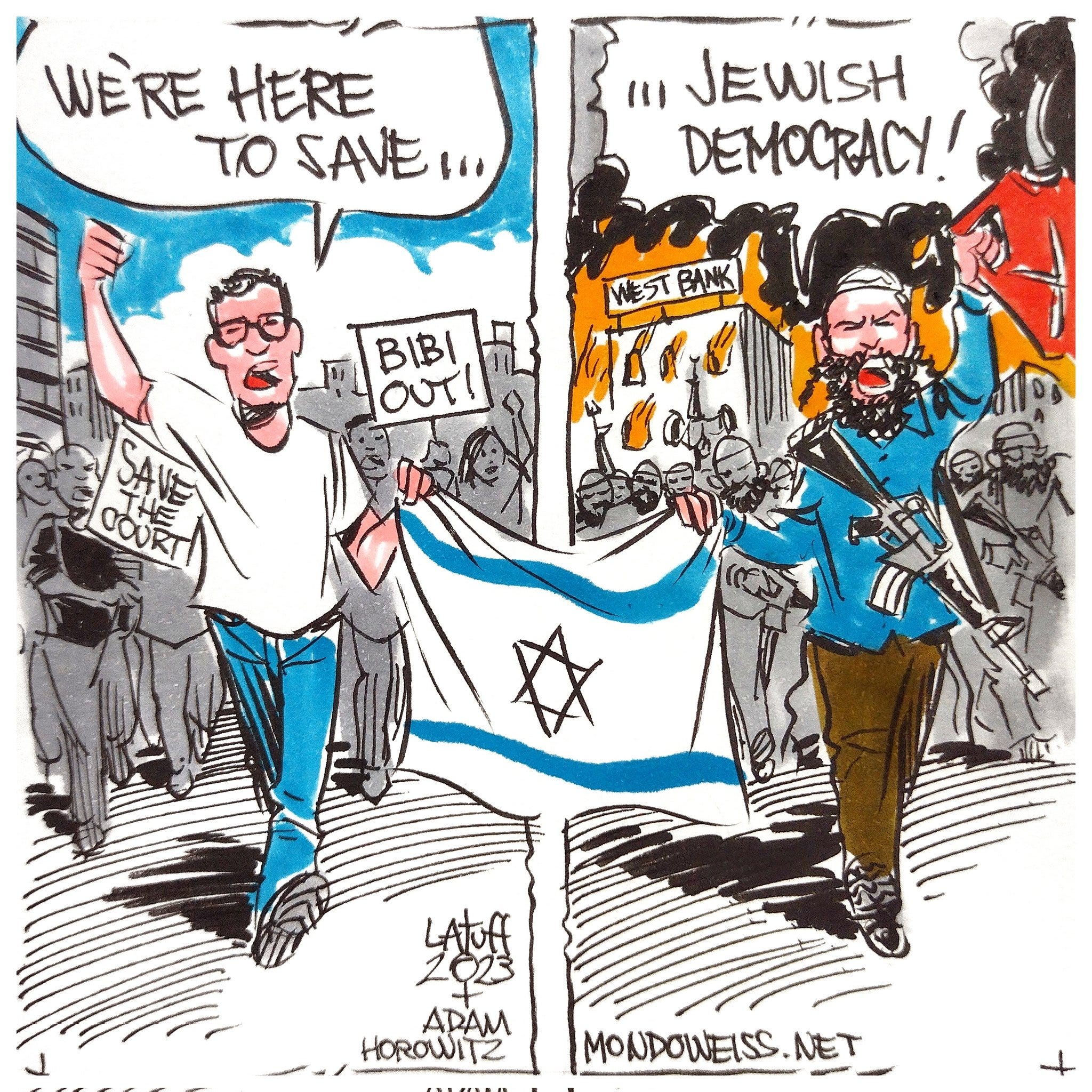 Israel's racist mass movement - by Asa Winstanley
