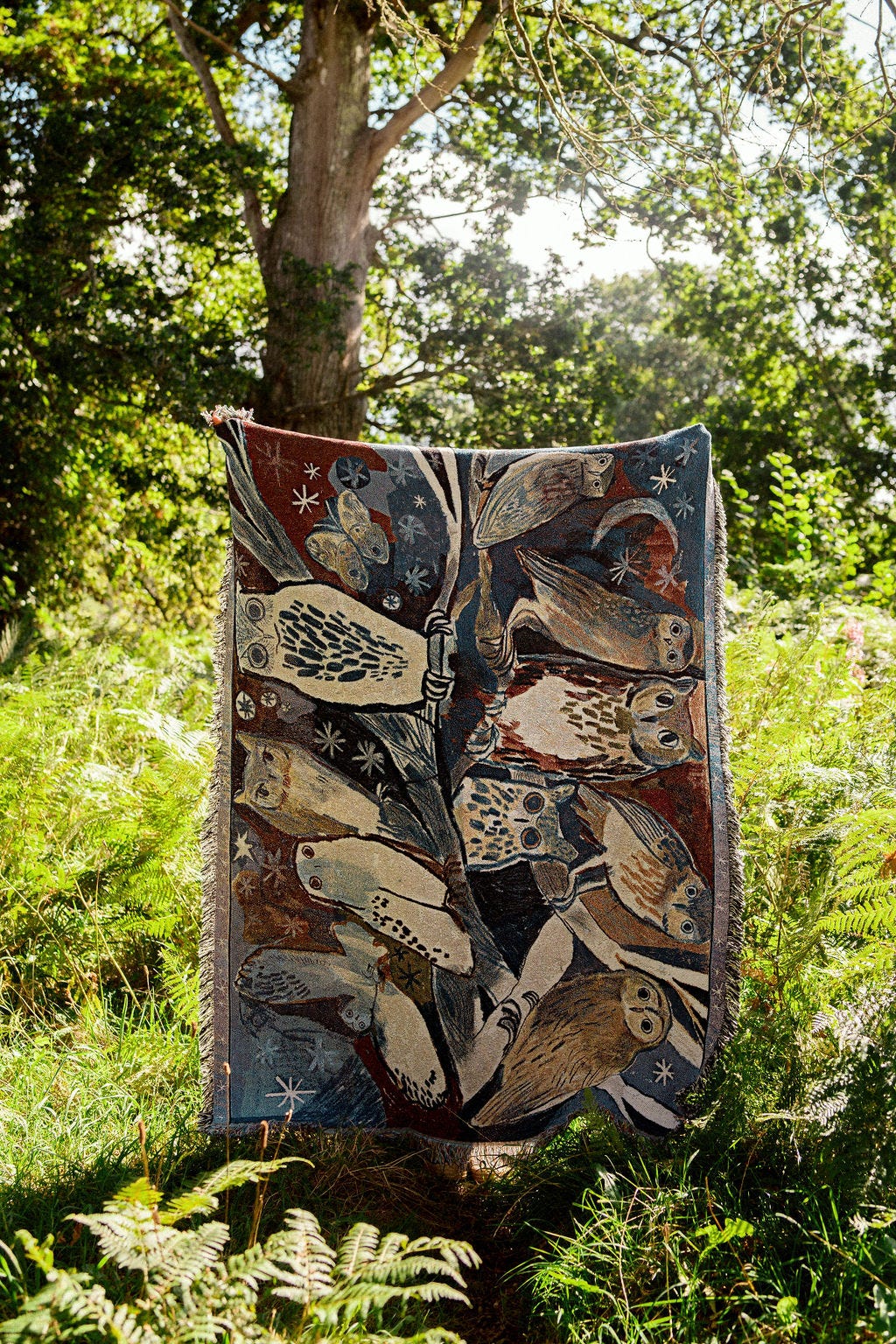 Throws with pictures on sale them