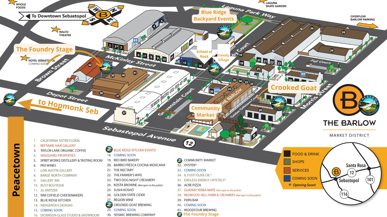 Peacetown returns to The Barlow on Wednesday, June 14