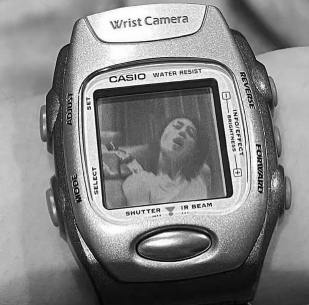 Casio WQV-2 Wrist Camera - Nowhere Diary Newsletter
