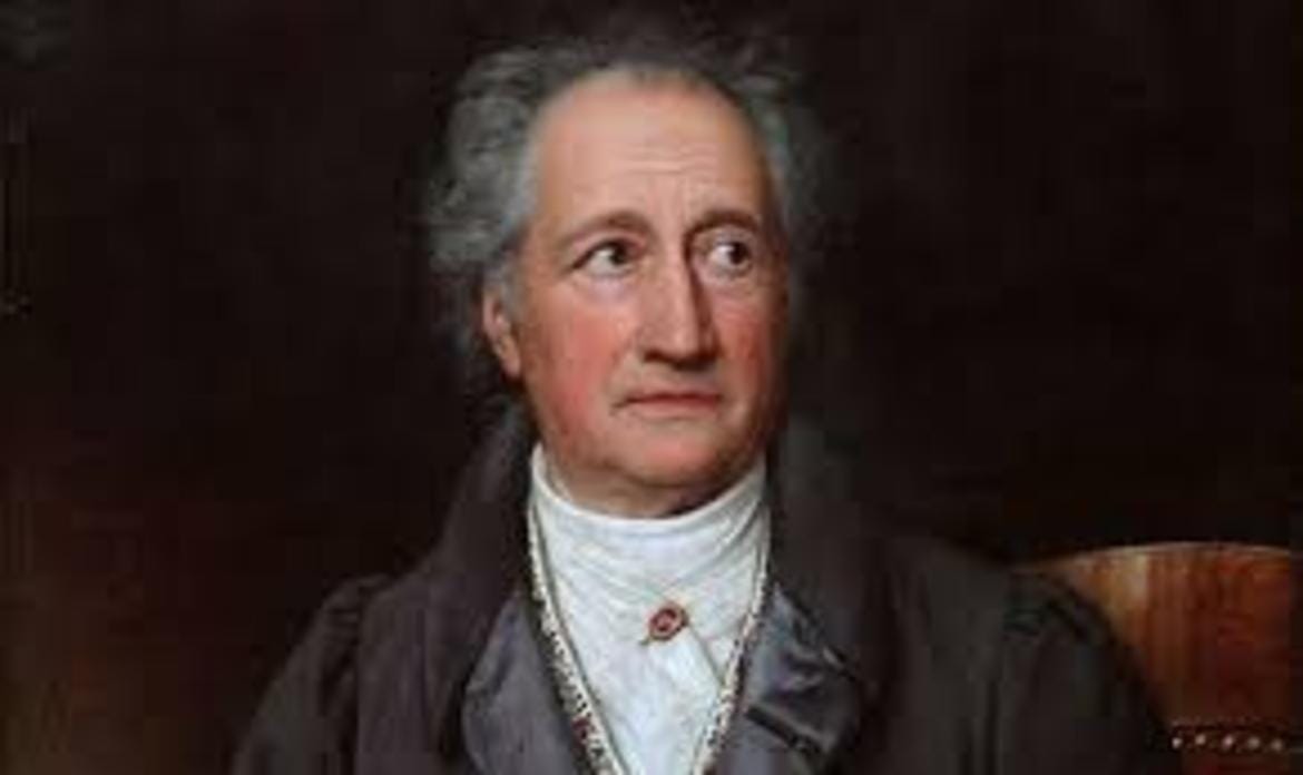 "Es irrt der Mensch, solang er strebt" di Johann Wolfgang von Goethe