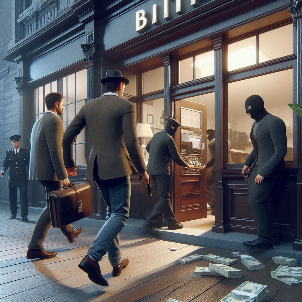 A Bank's Heist, Love Blossoms & a 22% Profit on the Side