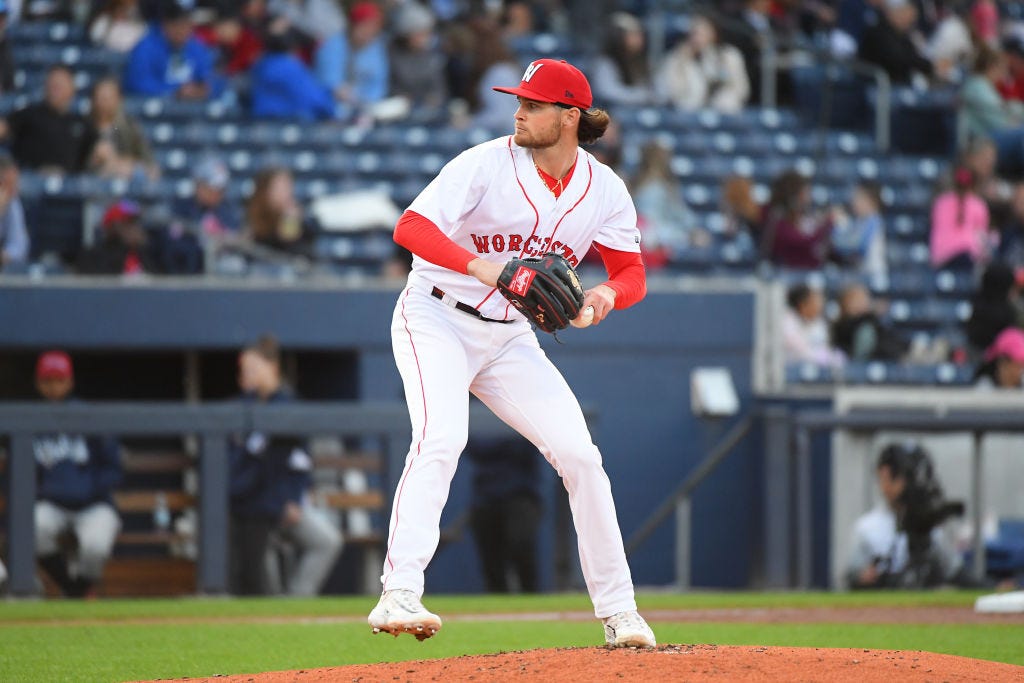 WooSox lefthander Shane Drohan avoids injury after leaving start on