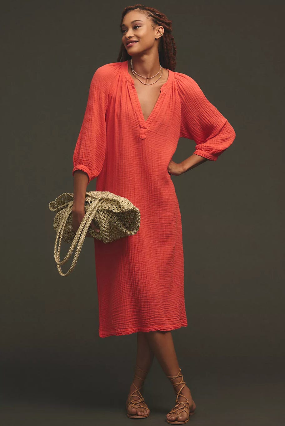 Dresses with grown up hemlines by Kim France