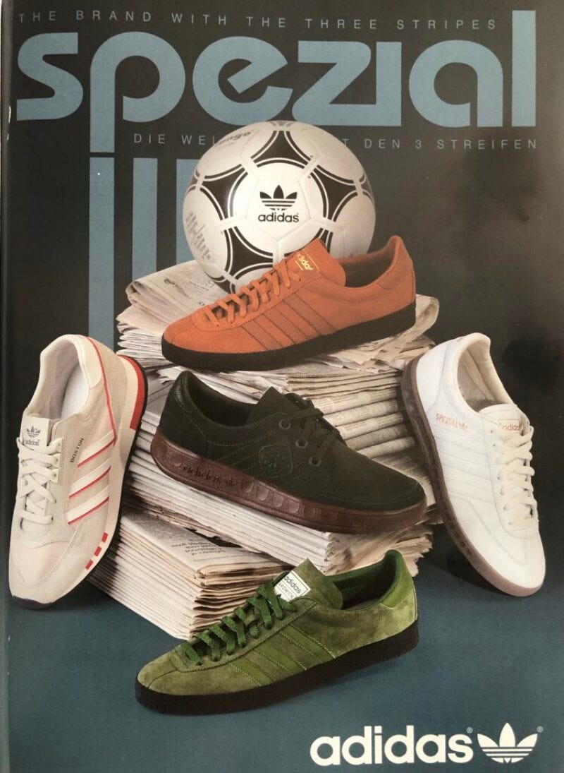 The Dassler Number 19. Read on for enough three stripe goodness