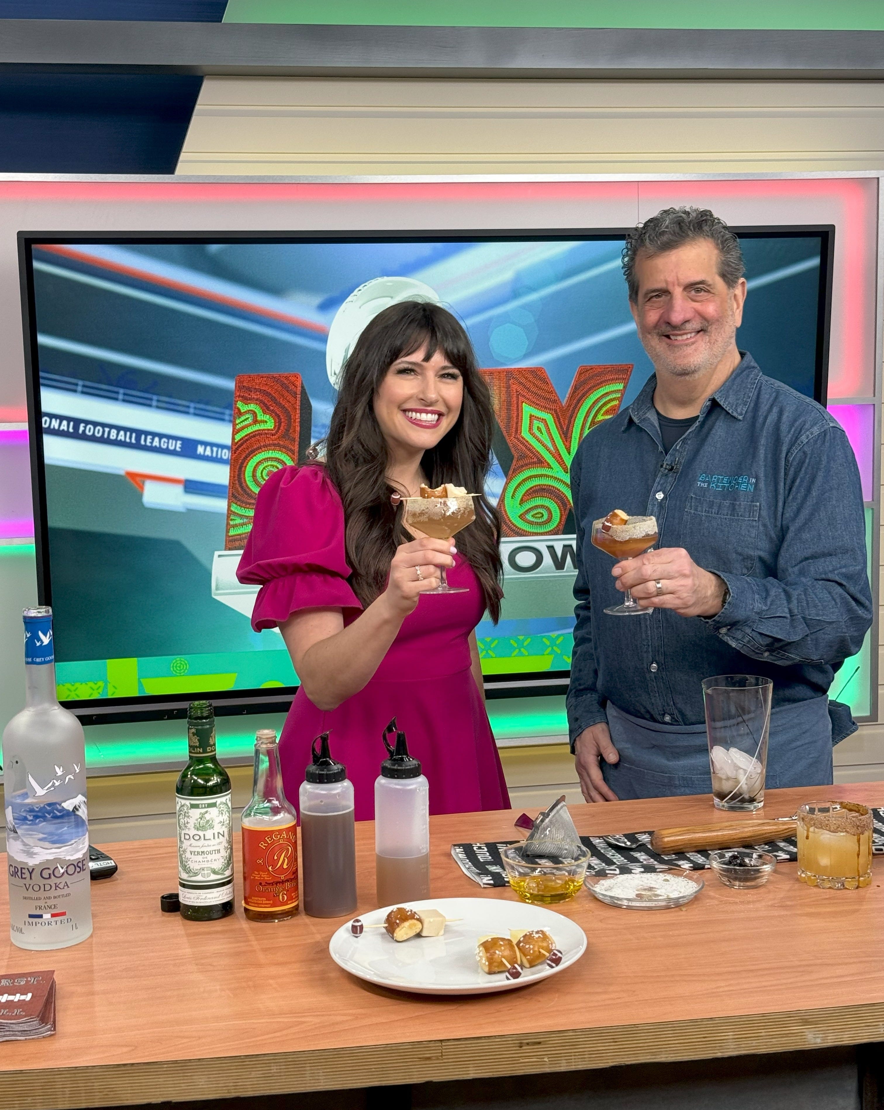 Super Bowl Cocktails by Nick Mautone