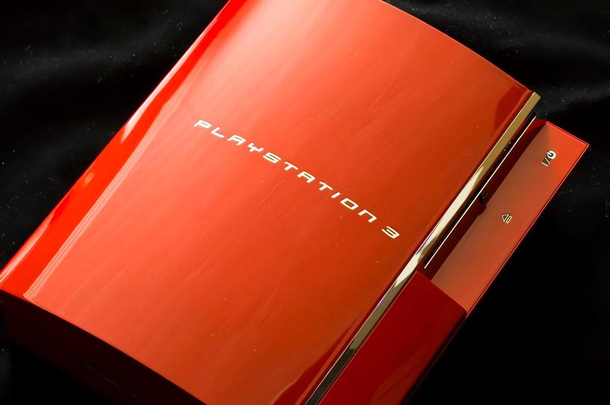 The Ultra-Rare Canada Day Red PlayStation 3