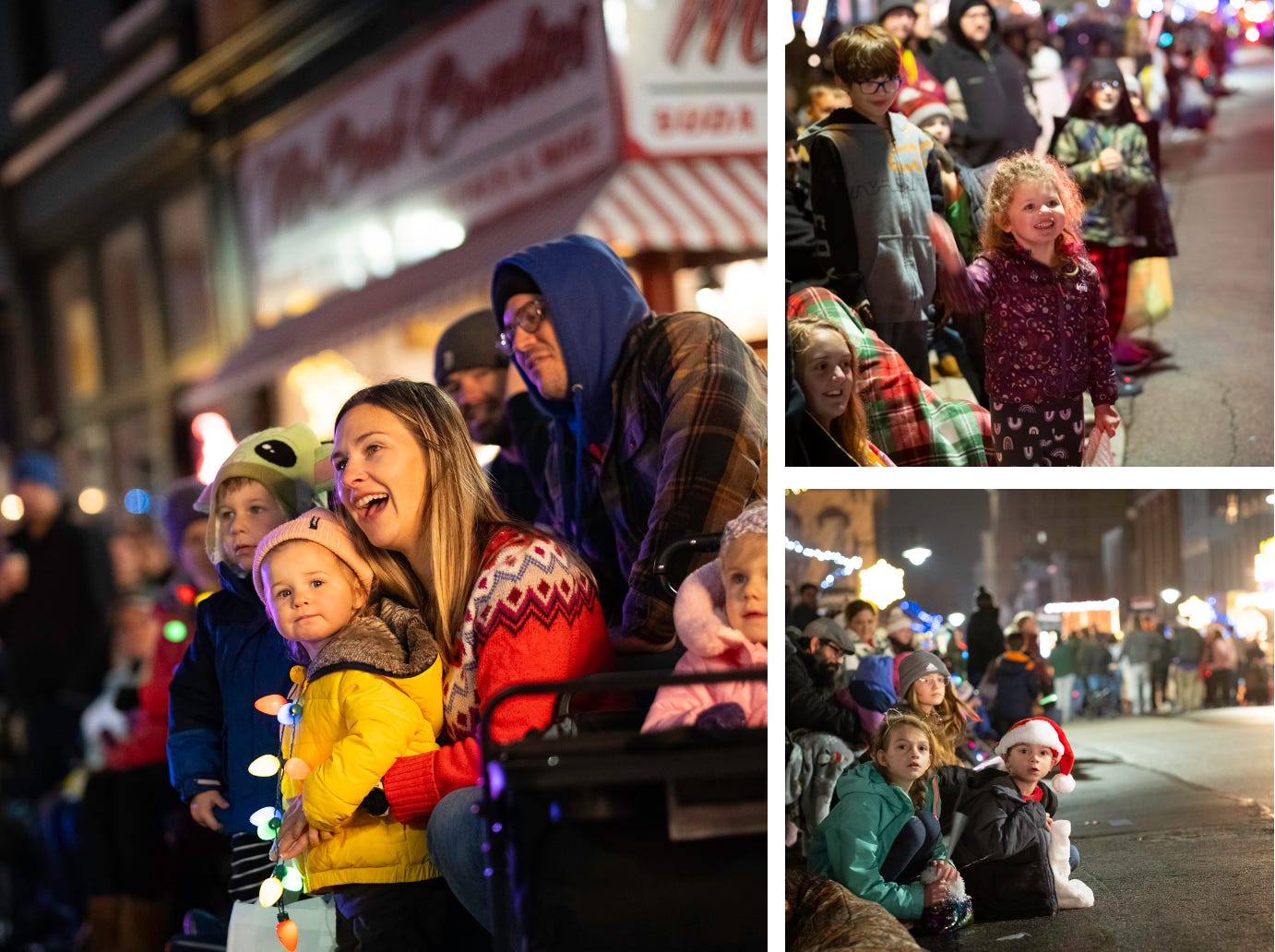 Scenes from the Lafayette Christmas Parade '23