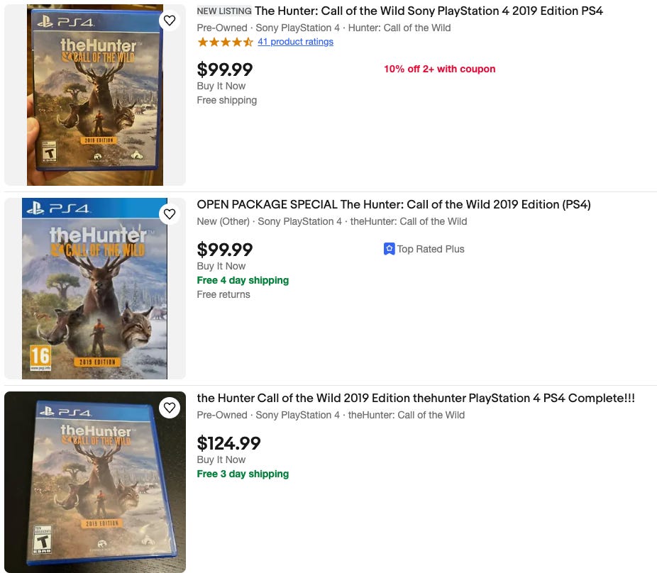 Ps4 game outlet ratings 2019
